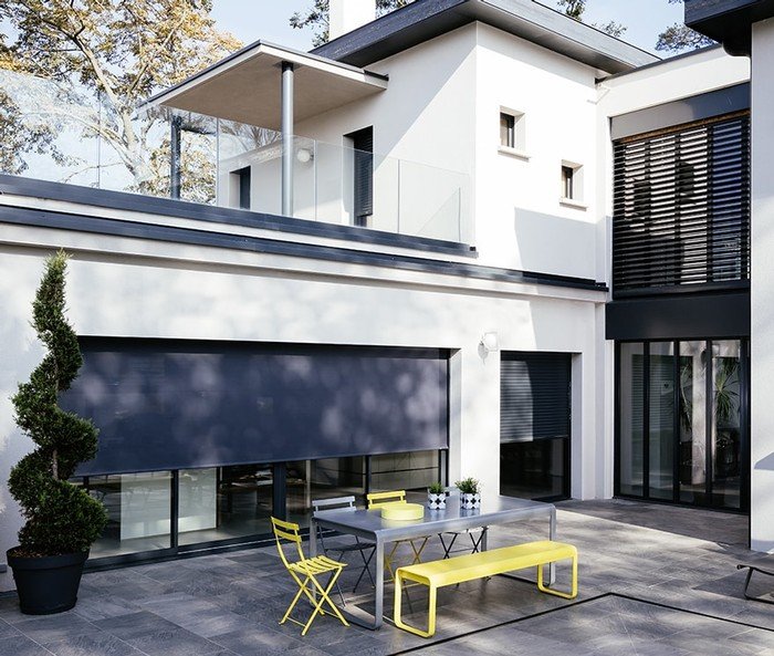 Elektrische Screens Voor Buiten Verticale Screens Van Somfy