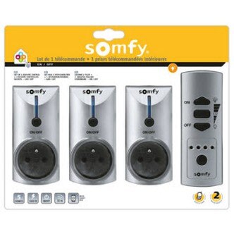 Somfy huisautomatisering verlichtings set met afstandsbediening Somfy huisautomatisering verlichtings set met afstandsbediening