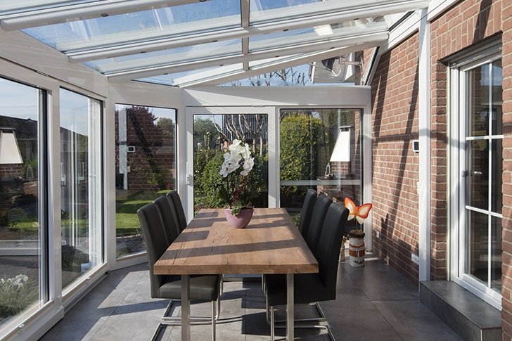 Veranda aan huis